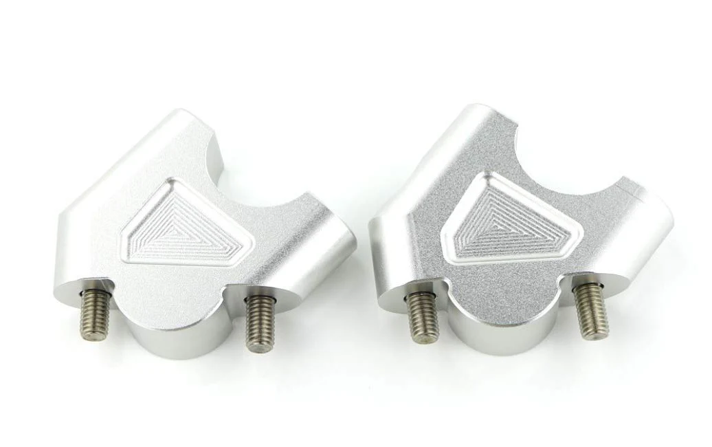 1.5 Inch Inclined Aluminum Handlebar Riser for BMW 1200GS / 1250GS - RJ Accessories - Image 3