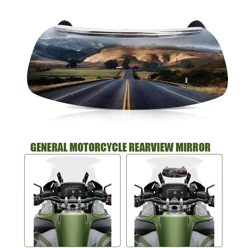 180 Degree Blind Spot Mirror for Motorcycle - Image 6