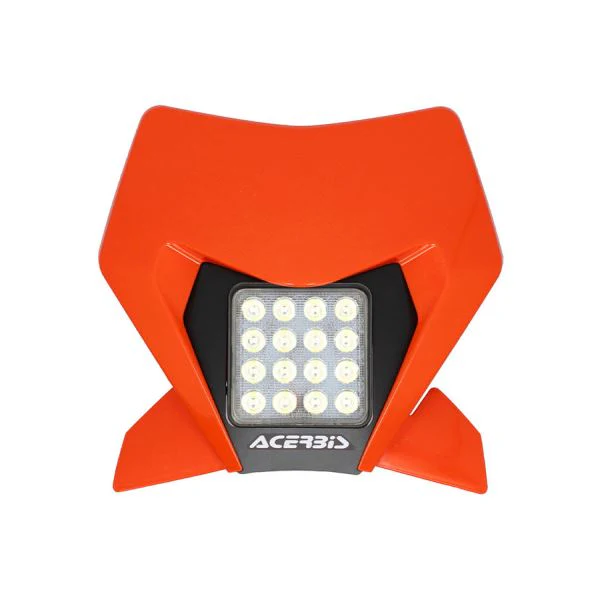 Acerbis Headlight Mask Vsl For KTM (Orange 2)-7132700161