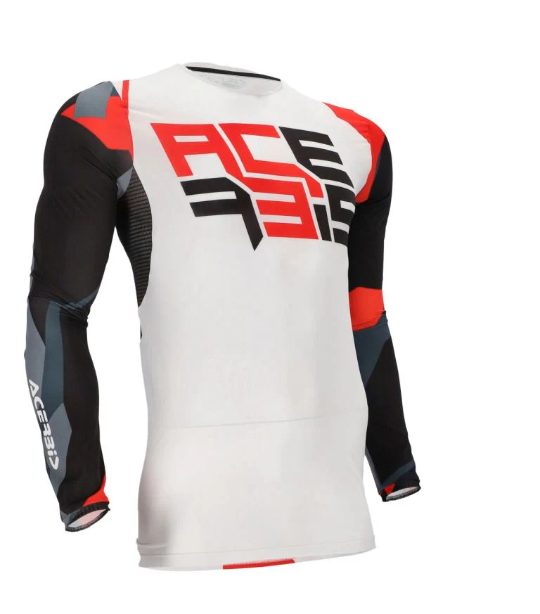 Acerbis JK-Flex One Base Layer – Upper - WHITE/RED - 7131606014 - Image 2