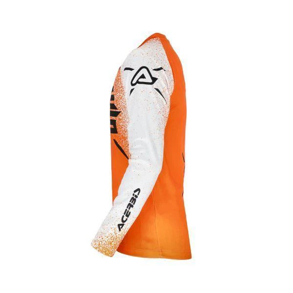 Acerbis Mx J-Kid Five T-Shirt Orange/White - Image 2