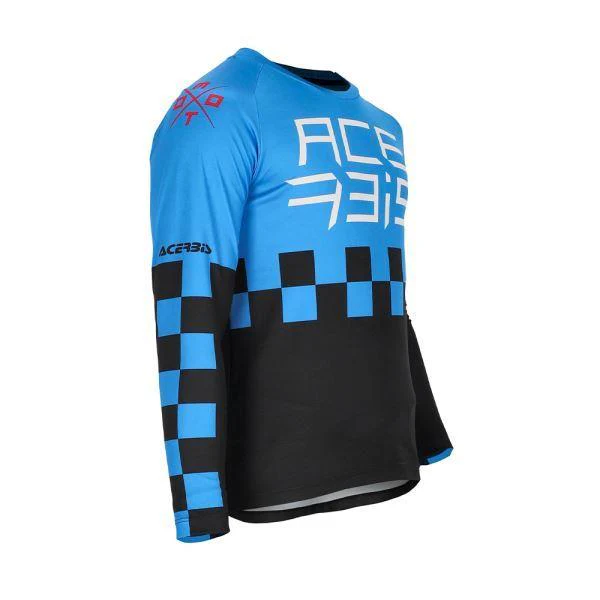 Acerbis Mx J-Kid One T-Shirt-Blue/Black - Image 3