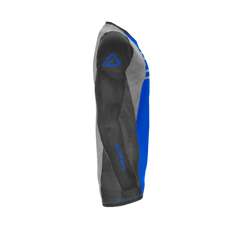 Acerbis Mx J Track One Jersey Grey/Blue - Image 3