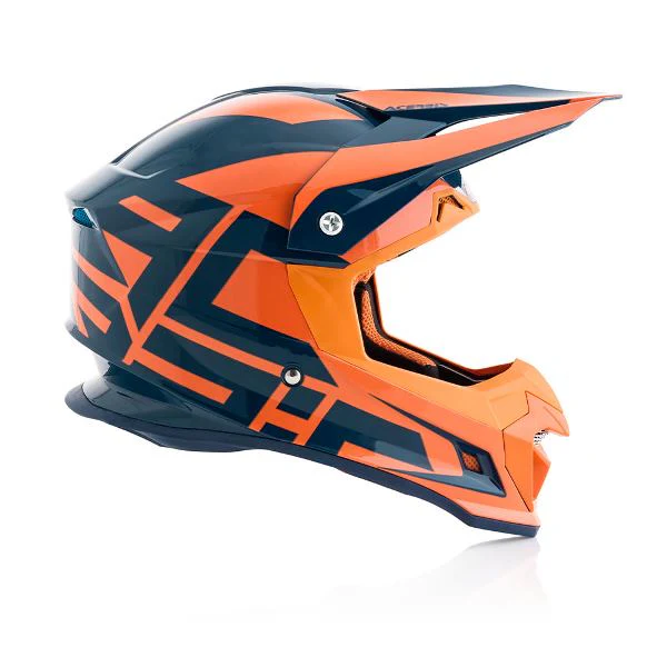 Acerbis Profile 4 Helmet - Blue/Orange - Image 6