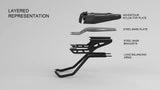 AdvenTOUR Multi-Point Top Rack for KTM 390 Adventure - Image 5