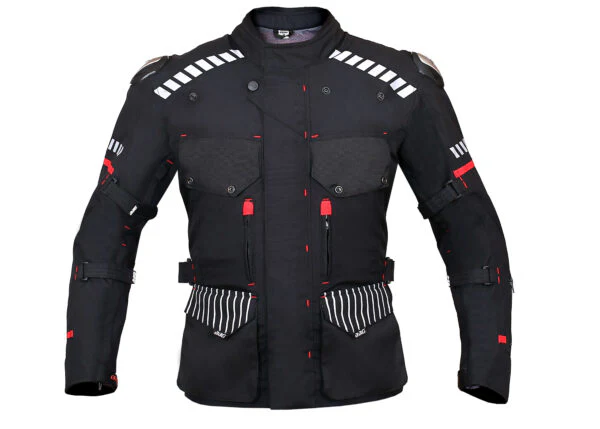 Adventure Riding Jacket – BLACK - Biking Brotherhood