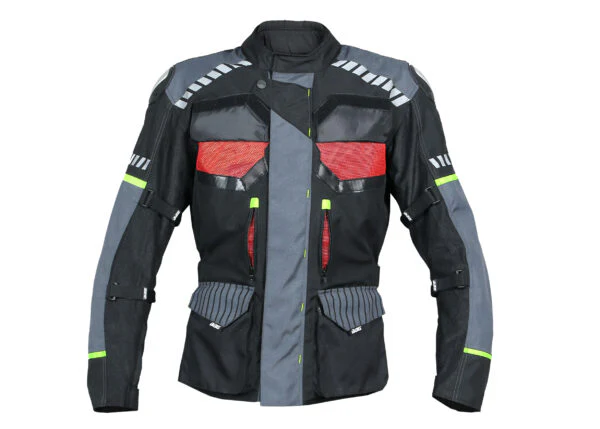 Adventure Riding Jacket – GREY - Biking Brotherhood - Image 4