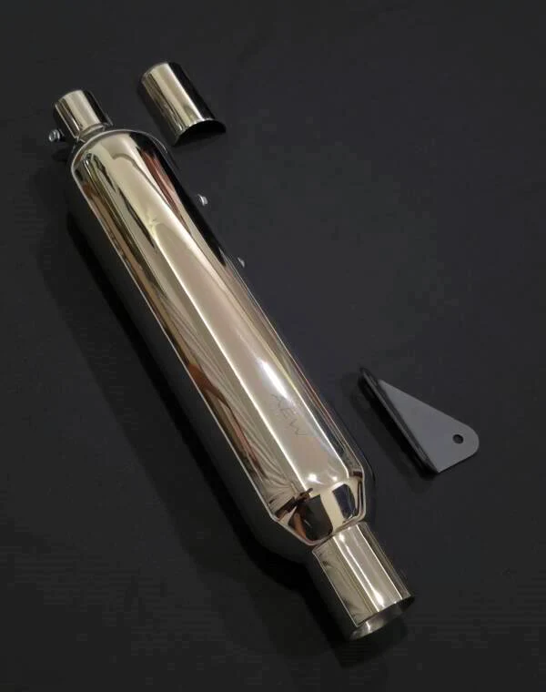 AEW-Classic 650 Performace Exhaust (Mirror Polish)-TE204 - Image 2
