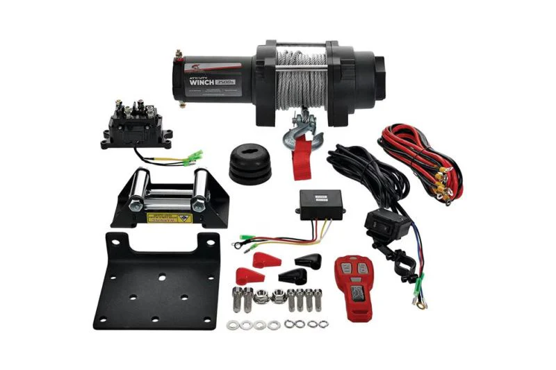 All Balls Racing 3500 lb Expedition 4 Bolt Winch w/Wire Winch (431-01023)