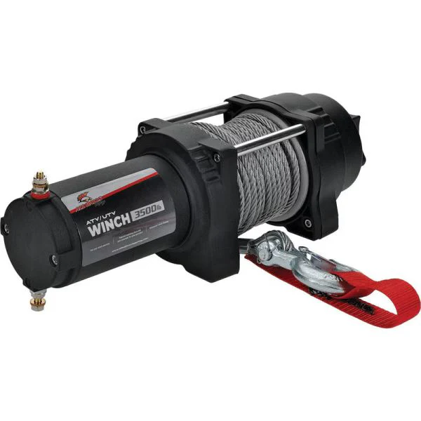 All Balls Racing 3500 lb Expedition 4 Bolt Winch w/Wire Winch (431-01023) - Image 5