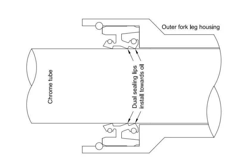 All Balls Racing Fork Dust Seal Pair-57-138 - Image 2
