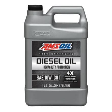 AMSOIL 10W-30 Heavy-Duty 100% Synthetic Diesel Oil Turbo Truck - ADN1G-EA (3.78L)