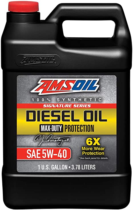AMSOIL - DEO1G Signature Series Max-Duty Synthetic Diesel Oil 5W-40 (3.78L)