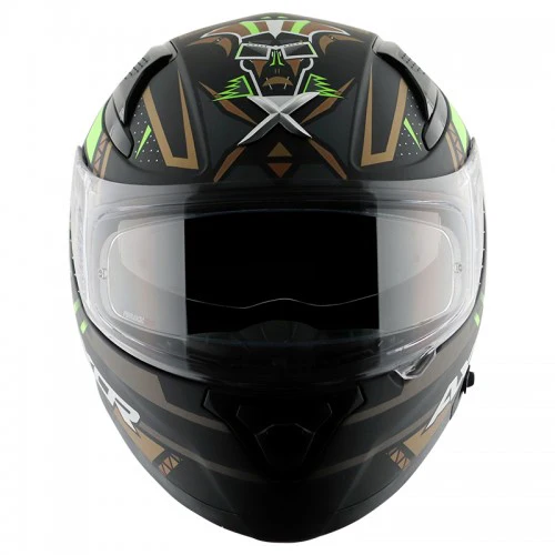 Axor Apex Tiki Helmet - Matt Black Gold - Image 2