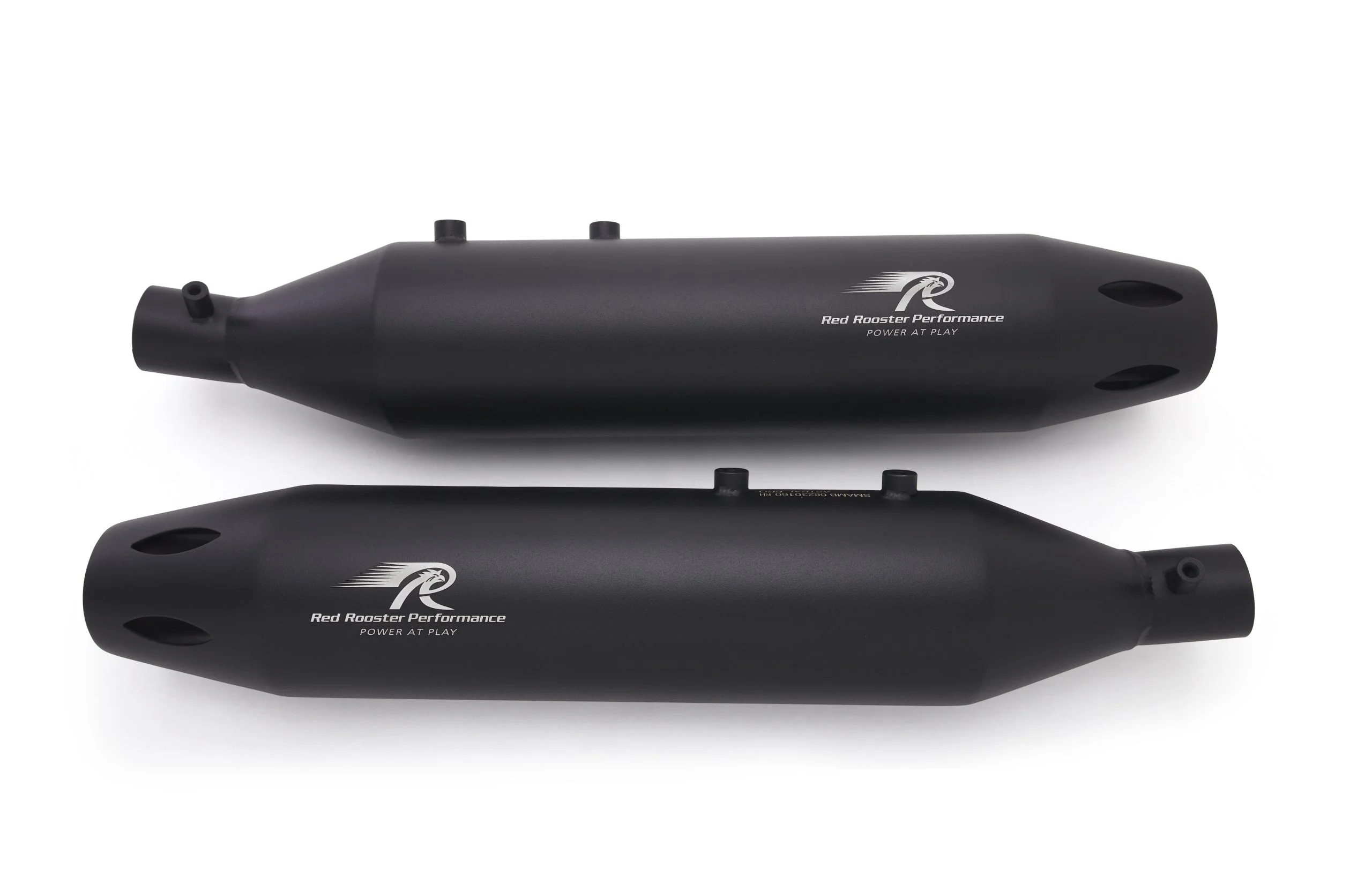 Red Rooster Astral Pro Exhaust for Super Meteor 650 – Black Matte - Image 2