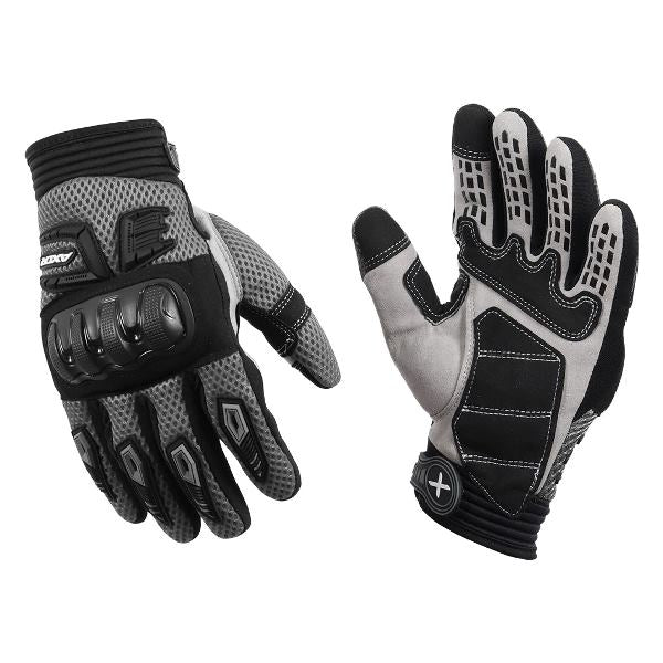 Axor-Air Stream Riding Gloves (Black/Grey)