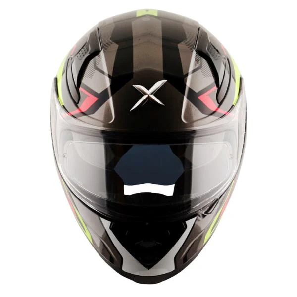 Axor Apex Road Trip Gloss Helmet - Black Grey Helmet - Image 8