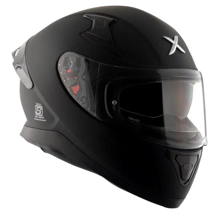 Axor Apex Solid Color Helmet - Dull Black - Image 2