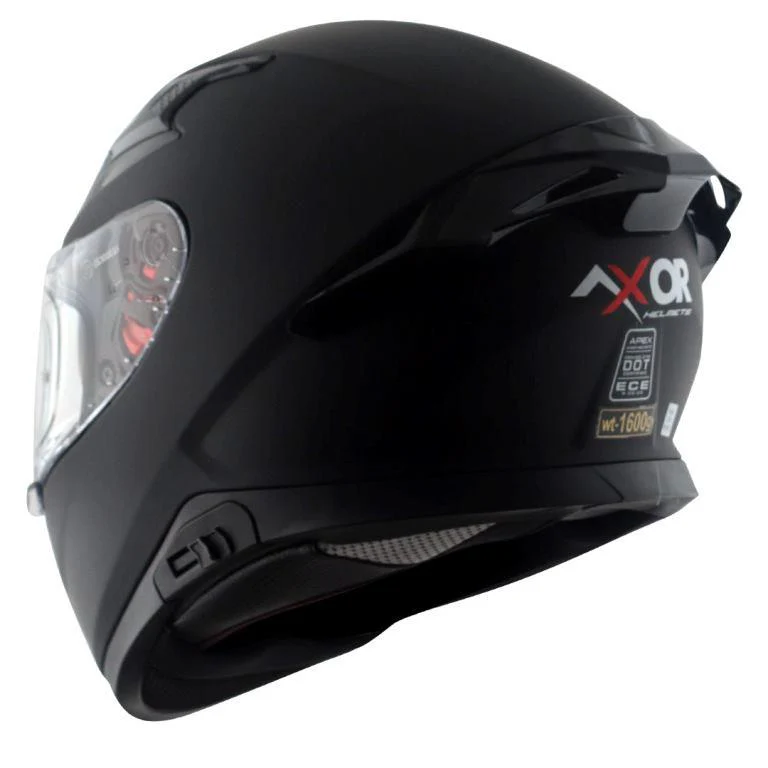 Axor Apex Solid Color Helmet - Dull Black - Image 6