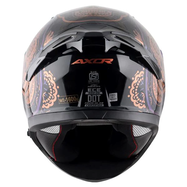 Axor Apex Trance Helmet - Black Gold - Image 6