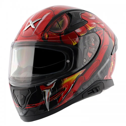 AXOR Apex Venomous D/V Black Red - Helmet