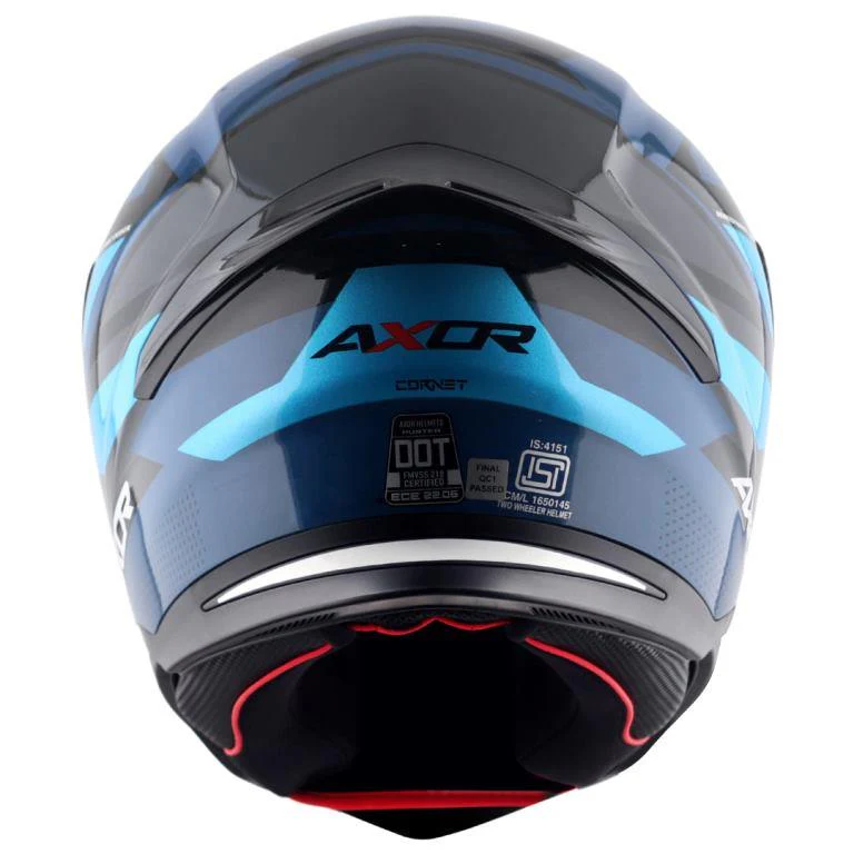 Axor Hunter Cornet Helmet - Dark Blue Blue - Image 3