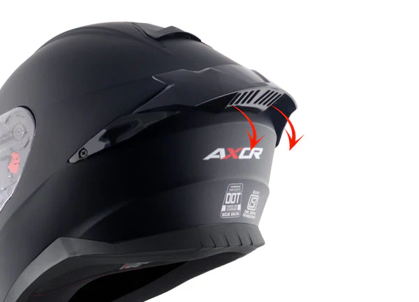 Axor Hunter Solid Colors Helmet - Black - Image 6