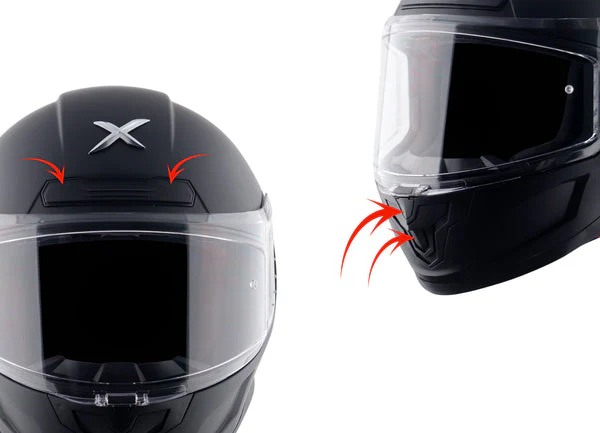 Axor Hunter Solid Colors Helmet - Black - Image 9