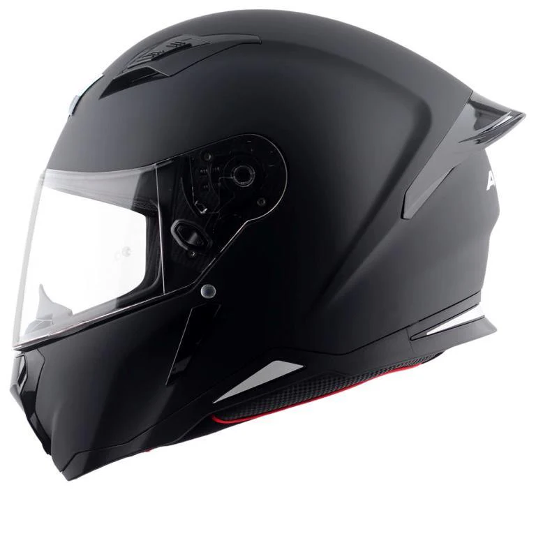 Axor Hunter Solid Colors Helmet - Dull Black - Image 2