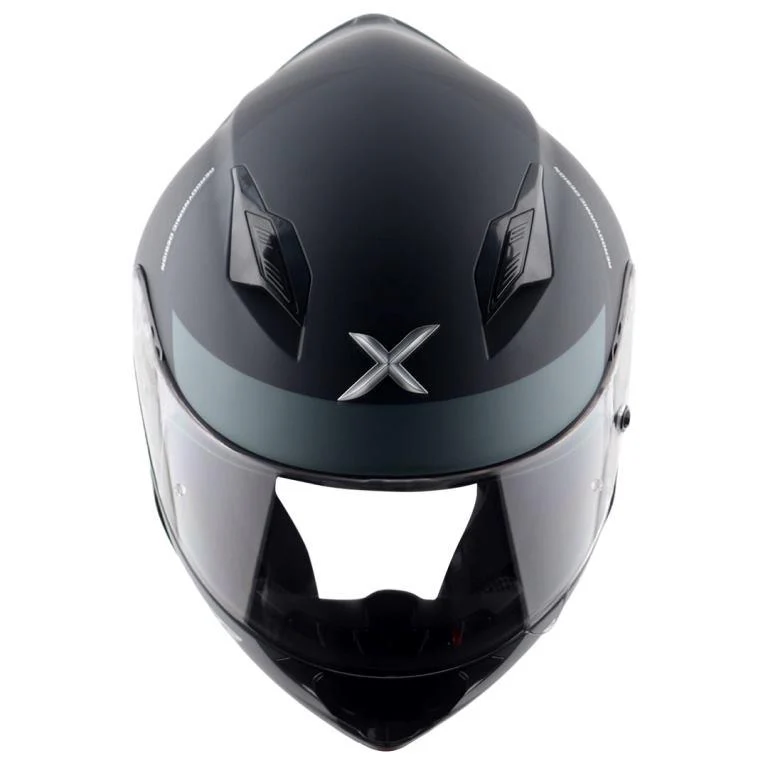Axor Hunter Turbo Helmet - Dull Black Grey - Image 5