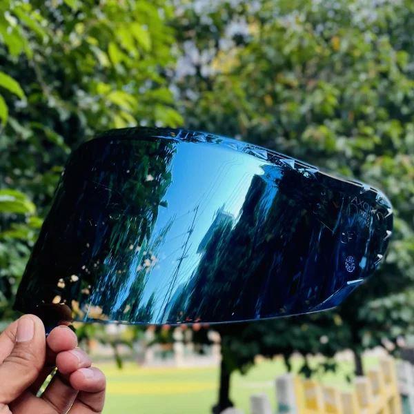 Axor Premium Axor Brutale Helmet Visor – Iridium Blue Mirror UV-Resistant Scratch-Protected OEM Fit - Image 3