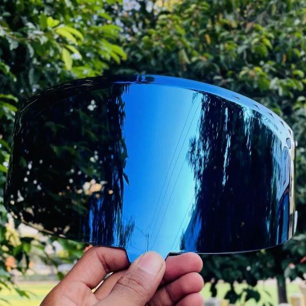 Axor Premium Axor Brutale Helmet Visor – Iridium Blue Mirror UV-Resistant Scratch-Protected OEM Fit - Image 4