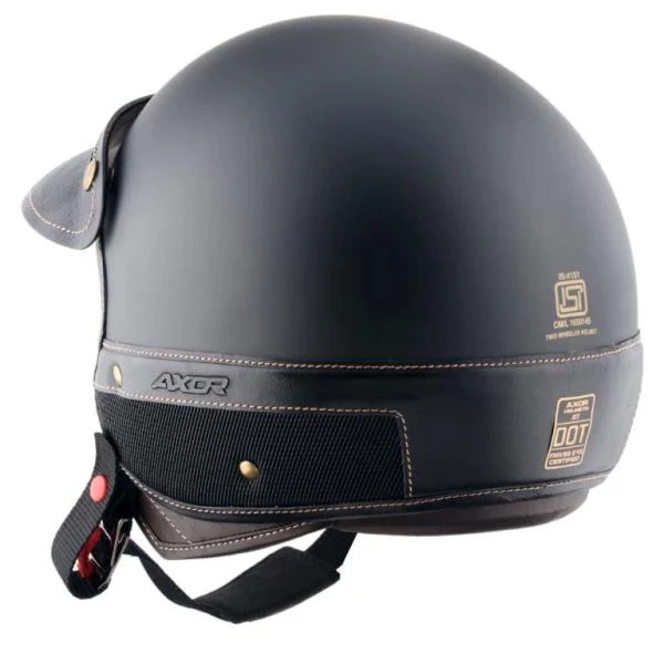 Axor Retro Jet Alpha Helmet - Dull Black - Image 6
