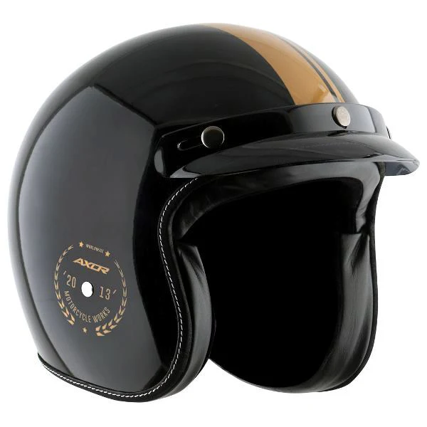 Axor Retro Jet Euro Globe Helmet - Black - Image 4