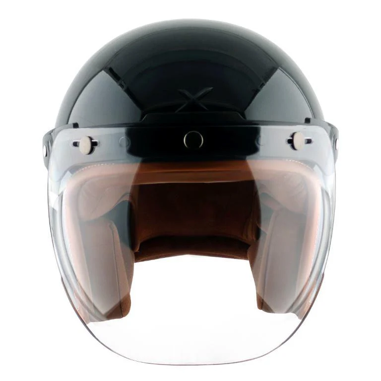 AXOR Retro Jet Helmet - Black - Image 9