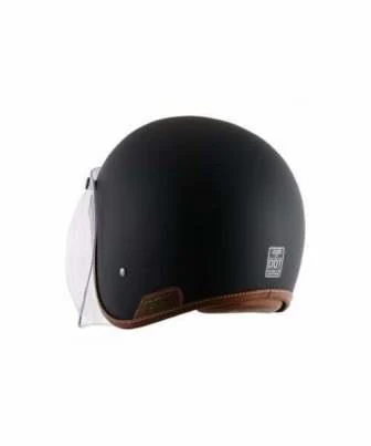 AXOR Retro Jet Leather Helmet (Dull Slate) - Image 5