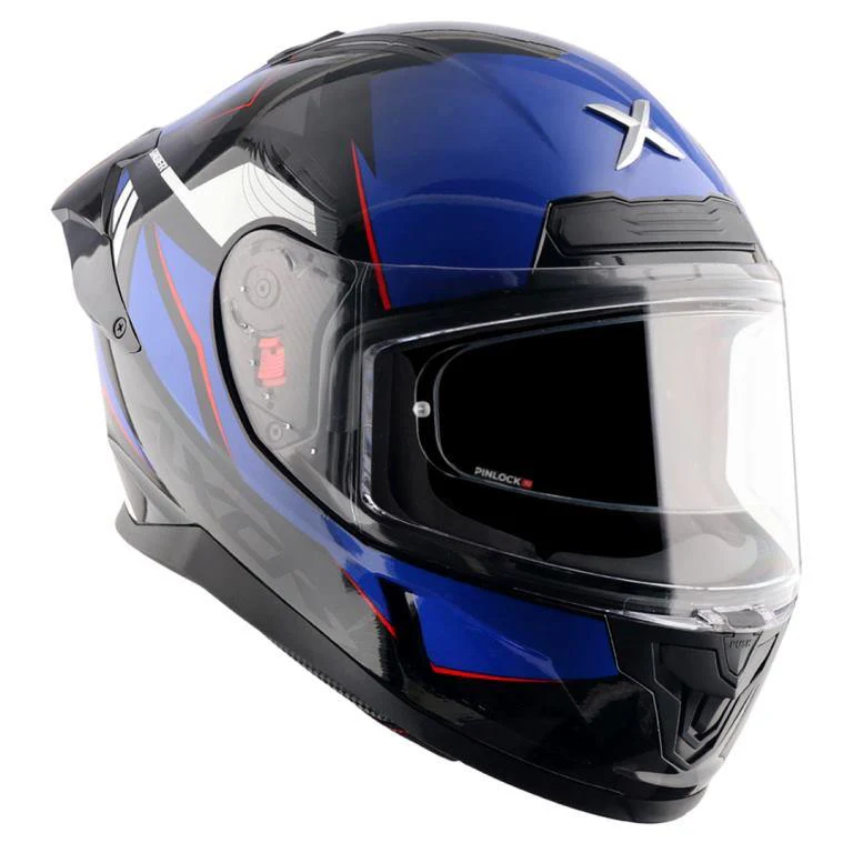 Axor Saber Shadow Helmet - Black Blue - Image 3