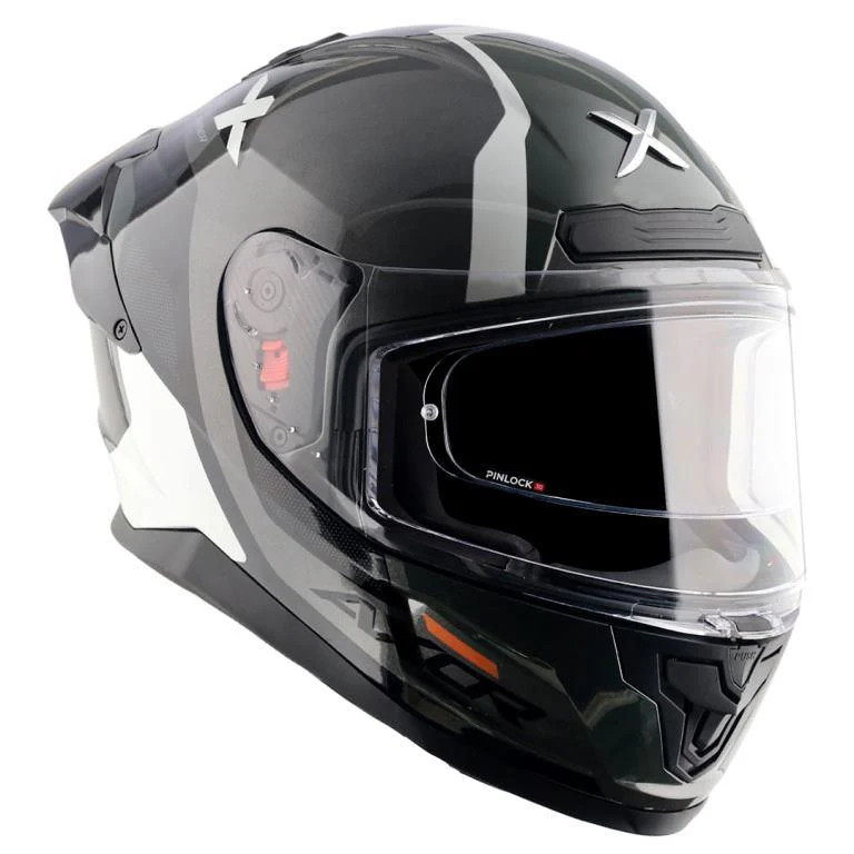 Axor Saber Spark Helmet - Black Grey - Image 3