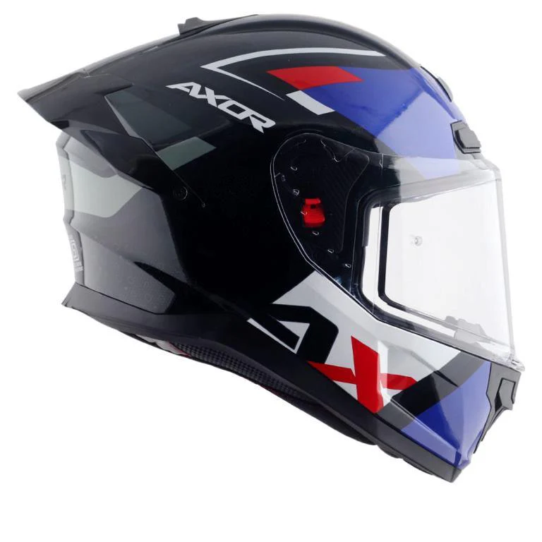 Axor Saber X-Sport Helmet - Black Blue - Image 4