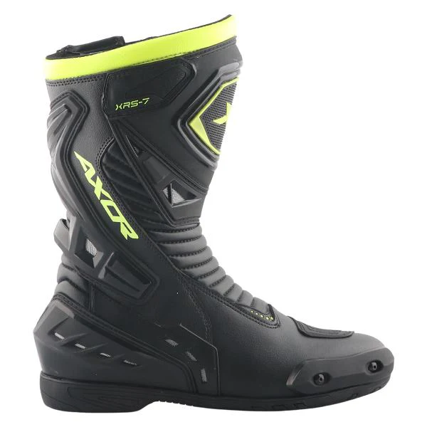 Axor Slipstream Pro Riding Boots (Black Neon Green) - Image 3