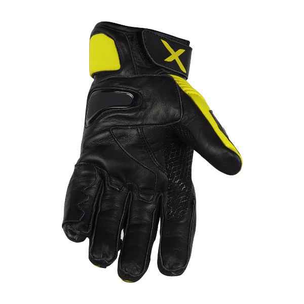 Axor Spyder Riding Gloves Black Neon Yellow - Image 3