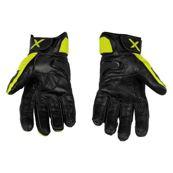 Axor Spyder Riding Gloves Black Neon Yellow - Image 4