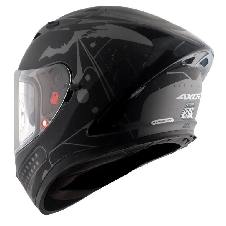 Axor Street DC Batman Helmet - Dull Anthracite Black - Image 3
