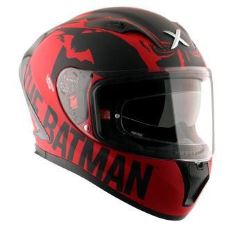 Axor Street DC Batman Helmet (Dull Red Black) - Image 3