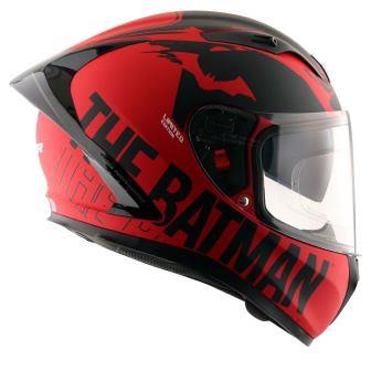 Axor Street DC Batman Helmet (Dull Red Black) - Image 4