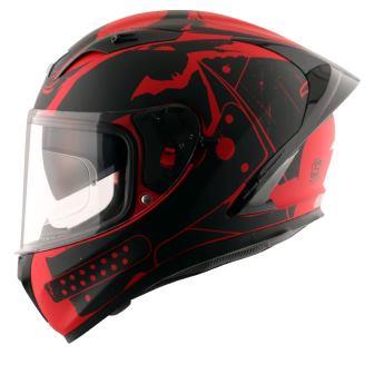 Axor Street DC Batman Helmet (Dull Red Black) - Image 8