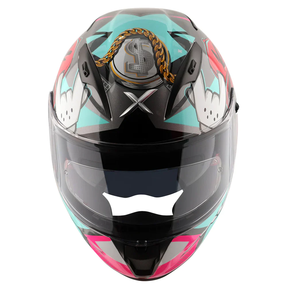 Axor Street Hip Hop Helmets - Athena Grey Mint - Image 2