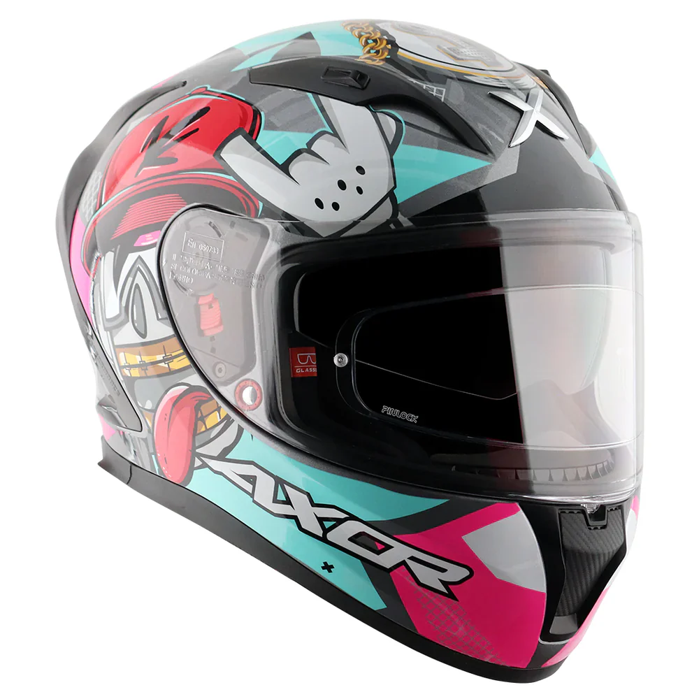 Axor Street Hip Hop Helmets - Athena Grey Mint - Image 3