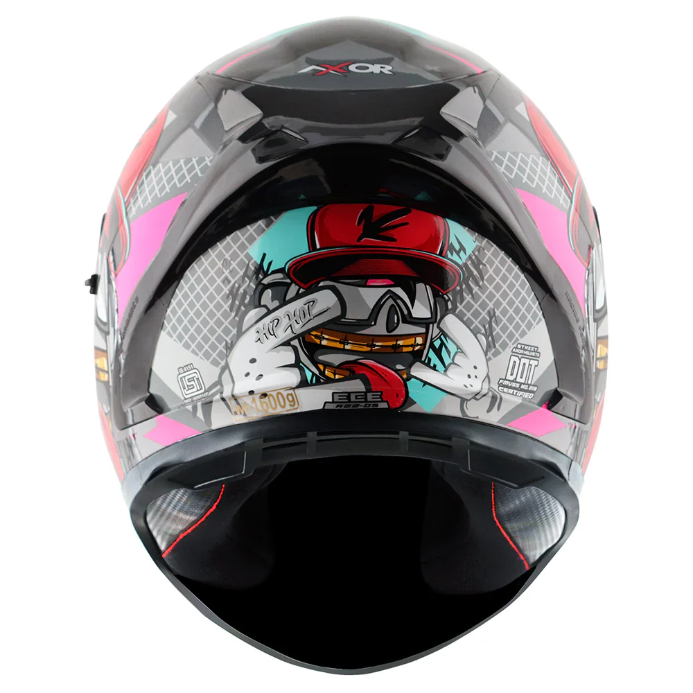 Axor Street Hip Hop Helmets - Athena Grey Mint - Image 6