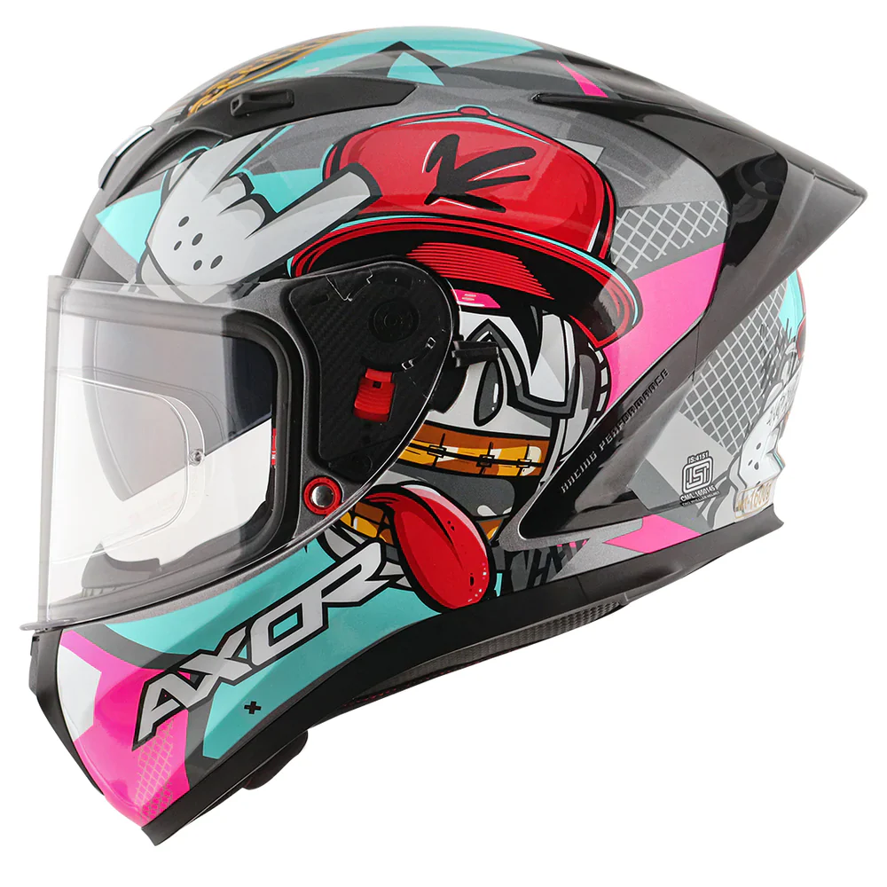 Axor Street Hip Hop Helmets - Athena Grey Mint - Image 8